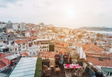 Best Hotel Booking Sites for Istanbul: How to Get the Best Deal Friends enjoying a panoramic Istanbul view from a rooftop terrace