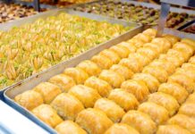 Turkish Desserts Guide: From Baklava to Künefe and 20 Sweet Treats Assortment of traditional Turkish desserts including baklava and other sweet pastries