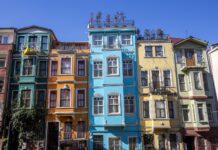 Balat and Fener: Istanbul’s Most Photogenic Streets Colorful houses on a Balat street in Fatih, Istanbul